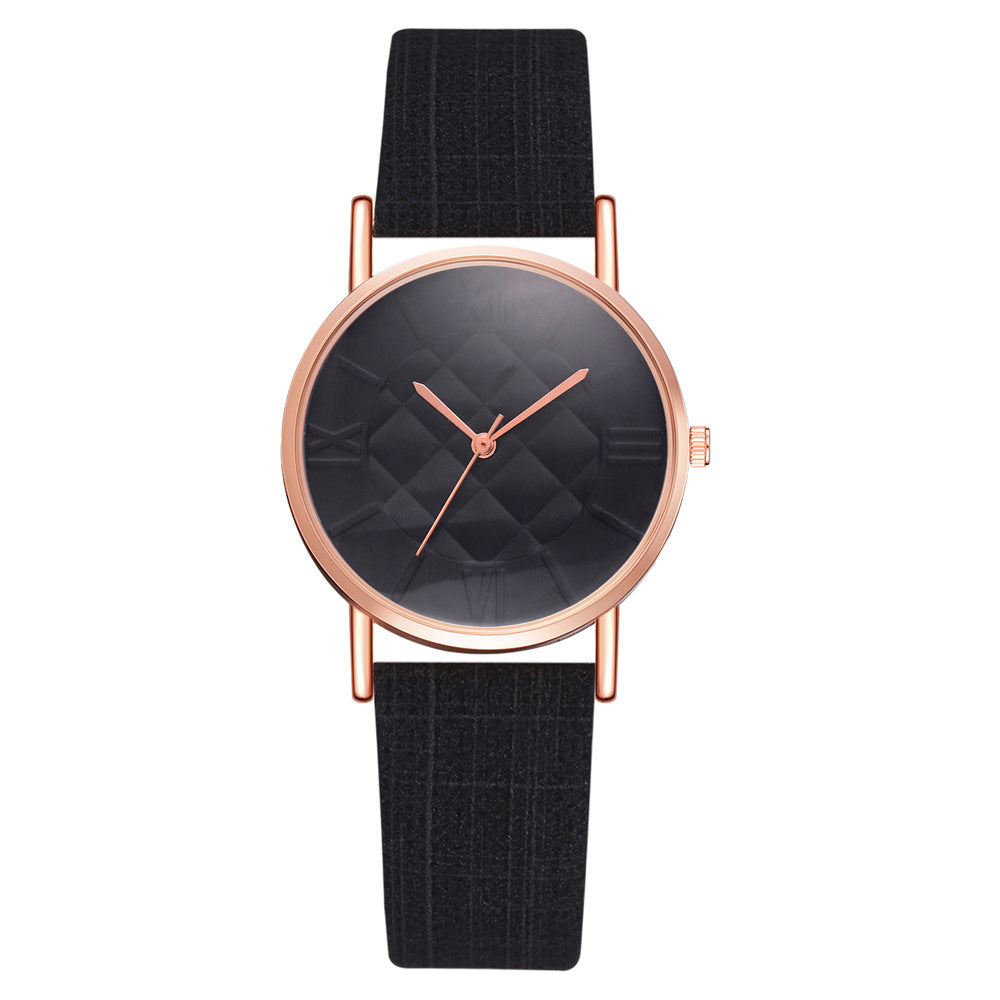 Lovers Pu with quartz watch