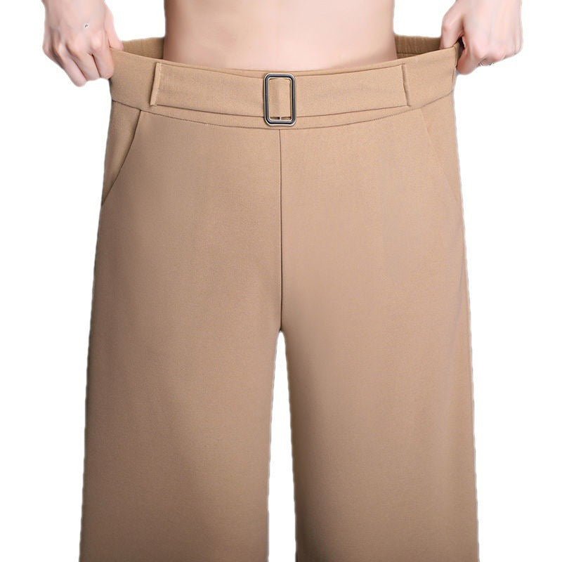 Women's New Elastic Wide Leg Pants