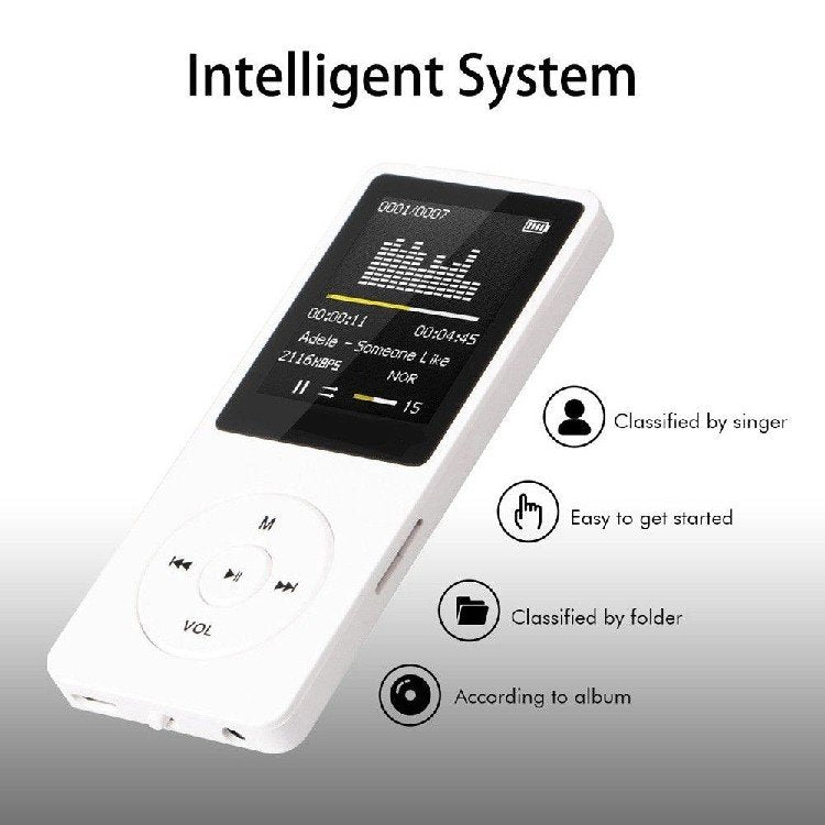Sports MP3 With Screen MP4 Can Insert Memory Card 1.8 English Music Broadcast