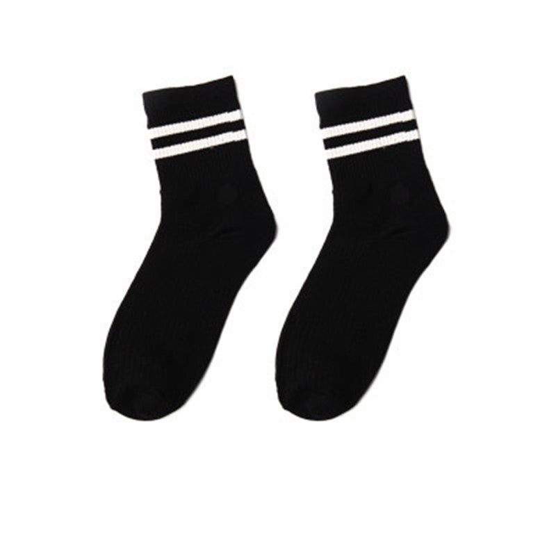 Student Socks All-Match Rainbow Breathable Stockings