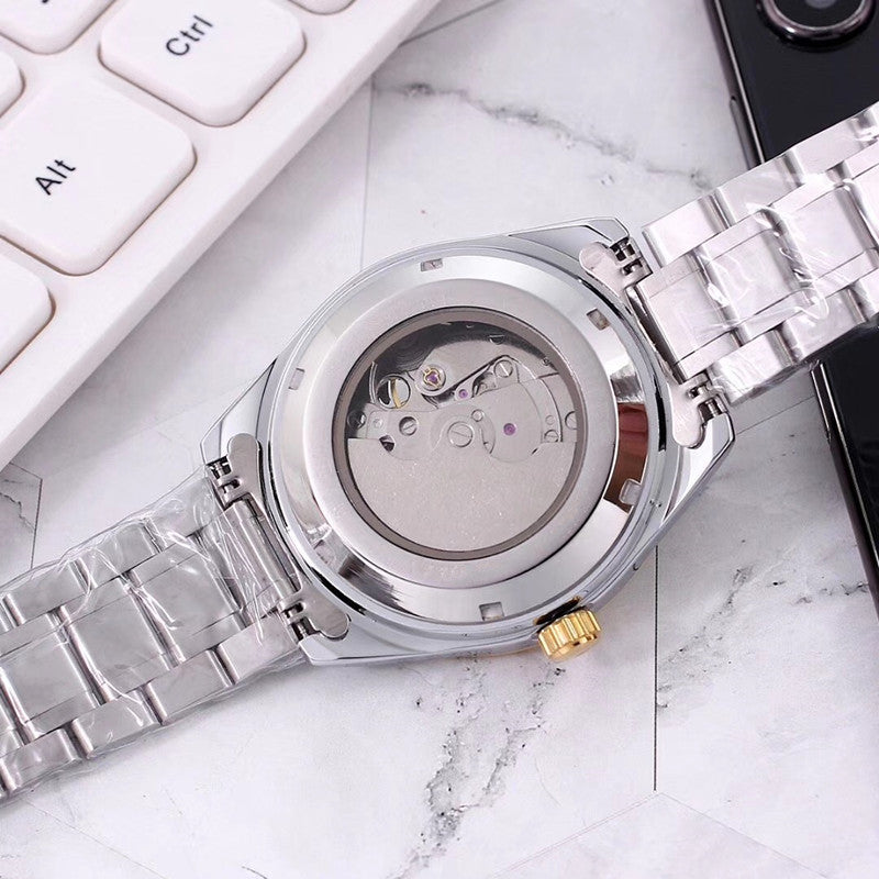 Men's Steel Band Mechanical Watch