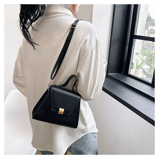 Womens Solid-color, Stylish, Casual Crossbody Or Shoulder Bag
