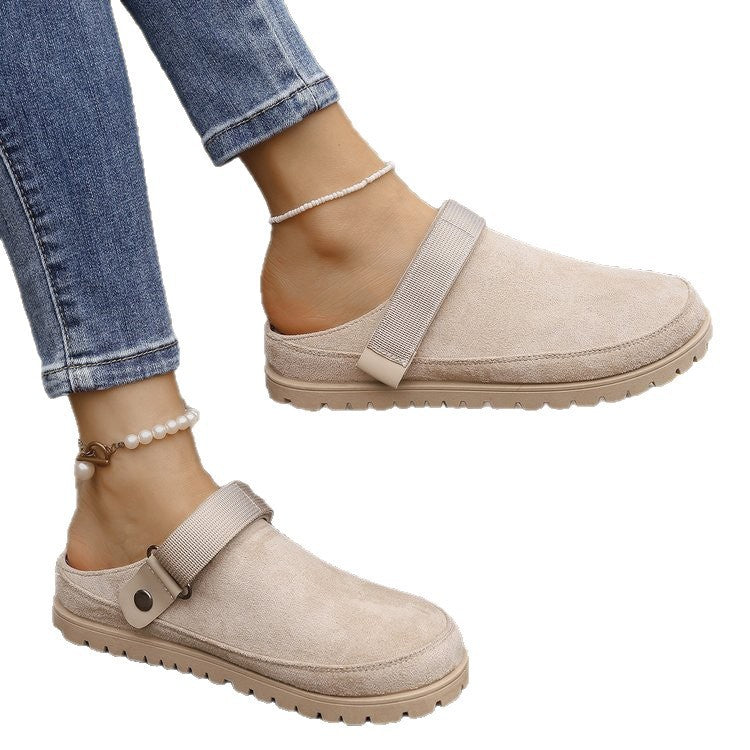 Women's Casual Dual-purpose Slippers Rubber
