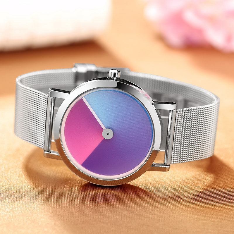 Gradient quartz watch