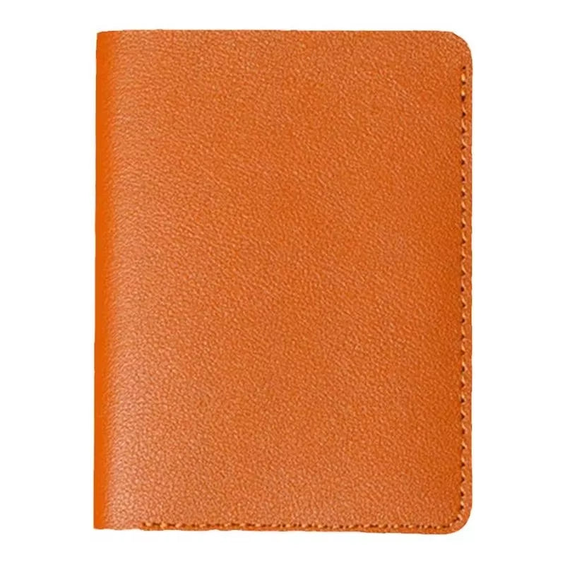 2025 New Women'S Wallet Simplified Folding Button Small Wallet Driver'S License Card Bag Male Student Soft Leather Wallet