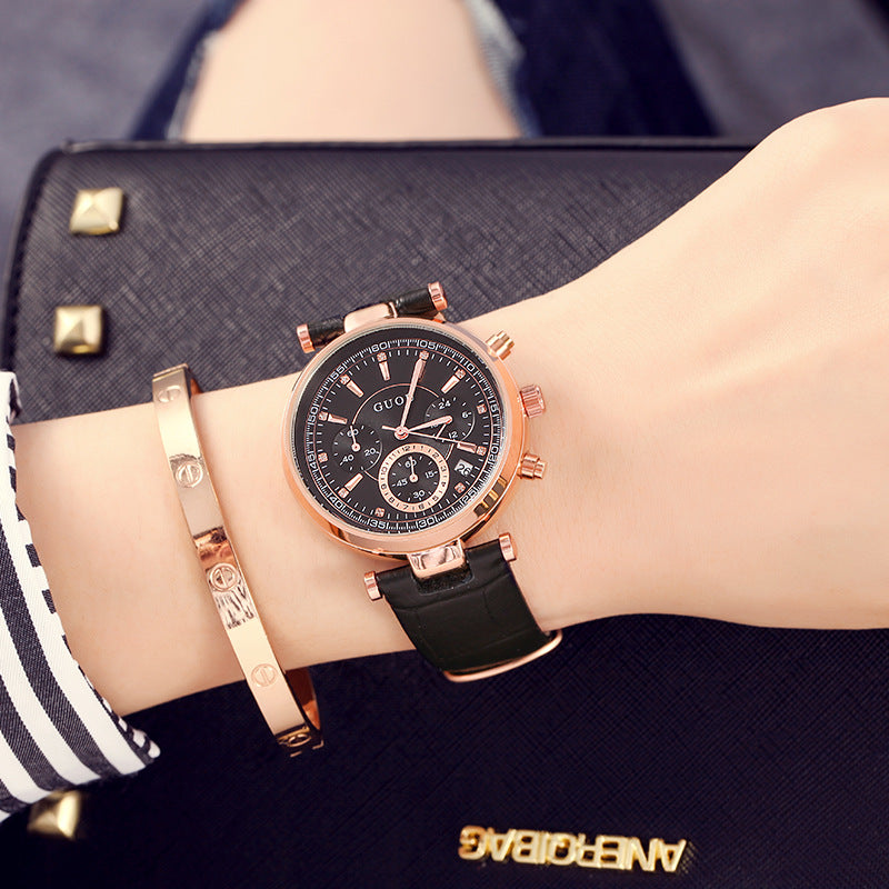 Shang retro waterproof quartz watch