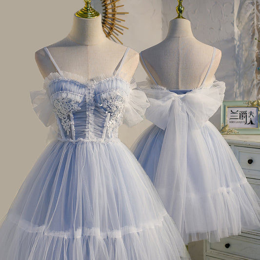 Fe-stil Sød Og Prinsesse Kort Skirt