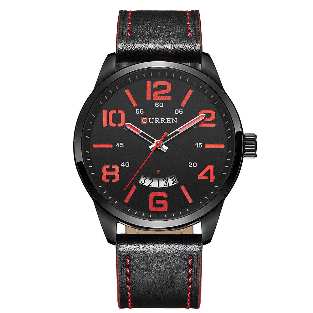 Waterproof quartz watch