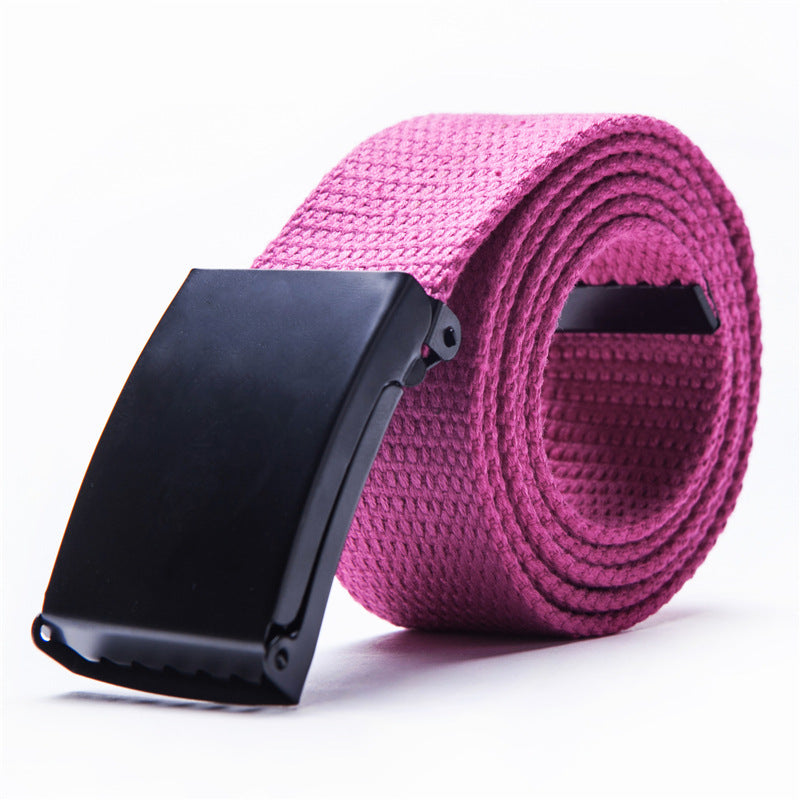 Hip Hop Belt Woven Canvas Pants Belt