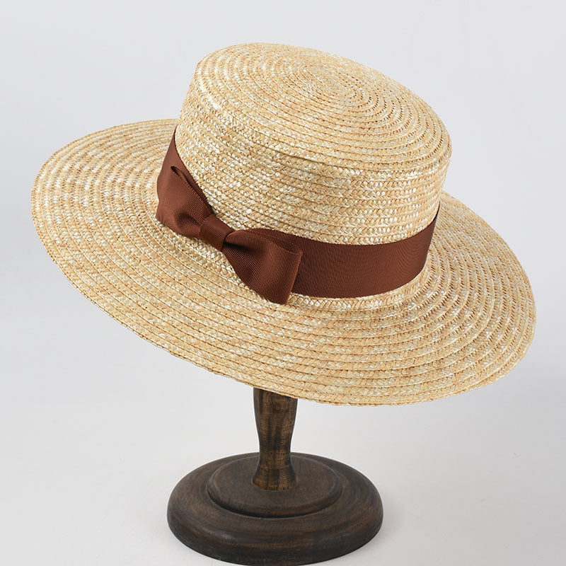 Women's Summer New Bow Straw Hat