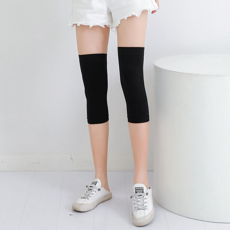 Warm knee protector for mountain biking
