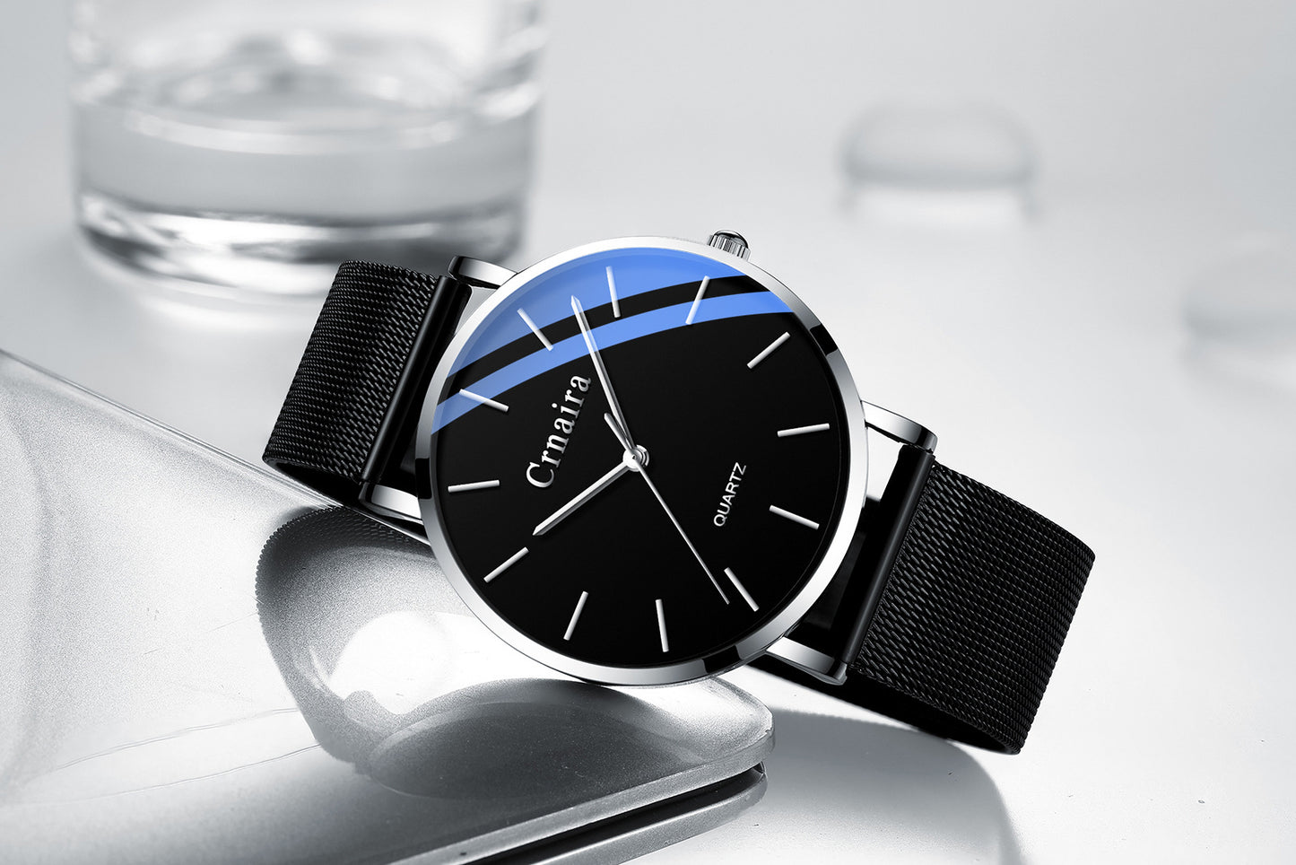 Men's Quartz Fashion Waterproof Simple Watch