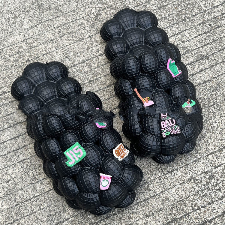 European And American Women Wear Massage Creative Peanut Sandals