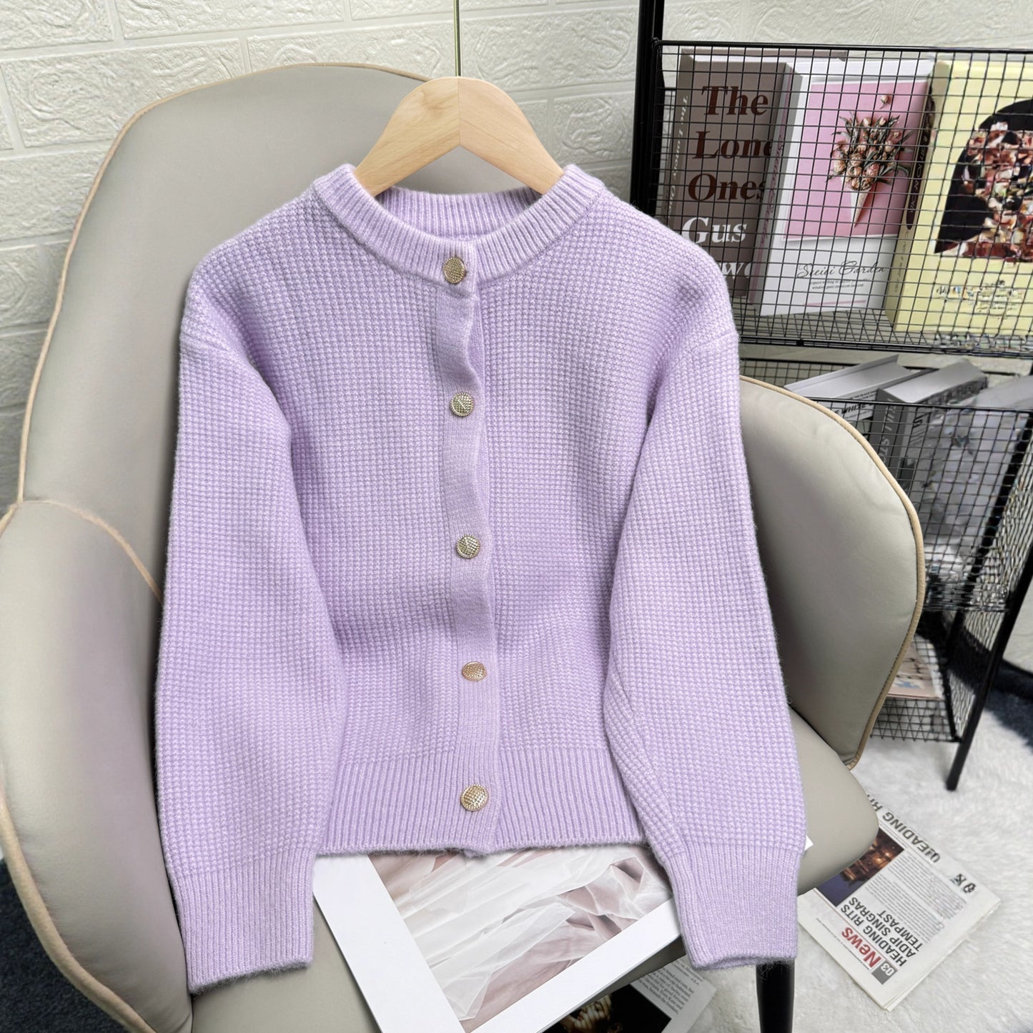 Fashion Short Women's Clothing Slim Fit Sweater