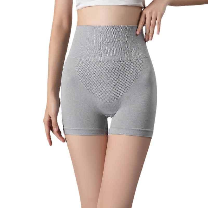 High-waisted Abdomen Safety Pants Women's Anti-empty Bottoming Square Shorts
