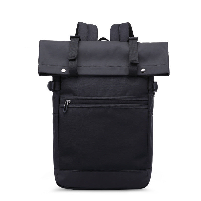 Men's New Double Shoulder Computer Bag Street Trend