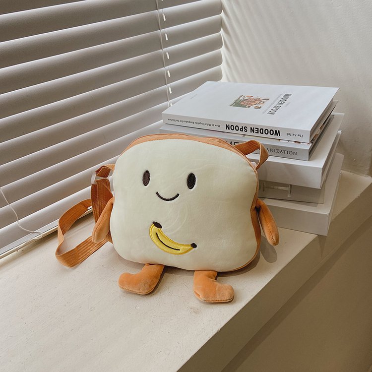 Funny And Cute Plush Messenger Bag