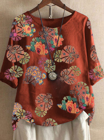 Women's Slim Fit Color Matching Cross Top