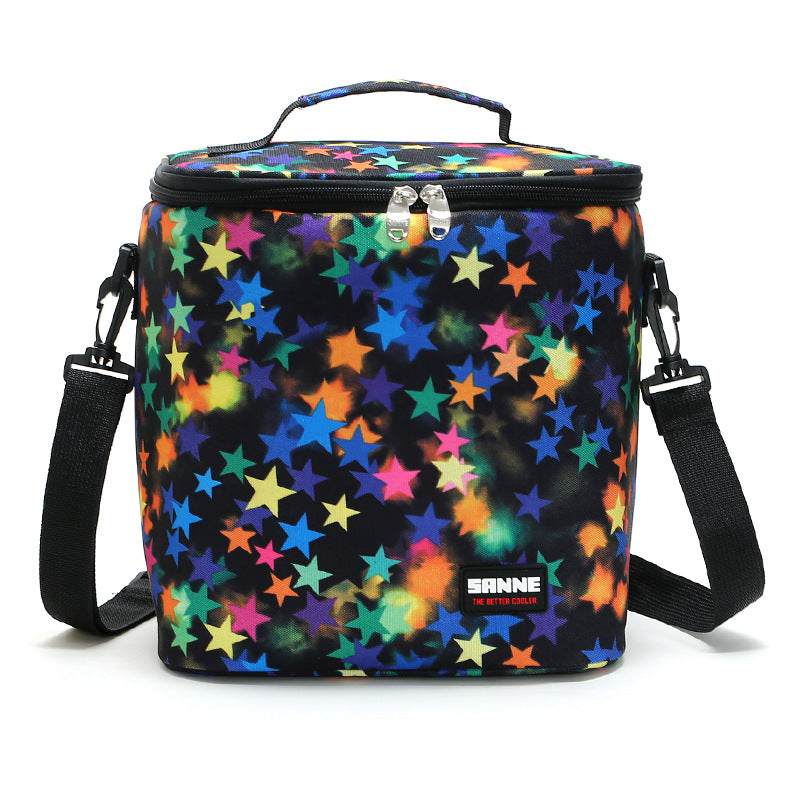 Outdoor Large Capacity Picnic Ice Pack Oxford Cloth Lunch Box PVC Insulated Bag
