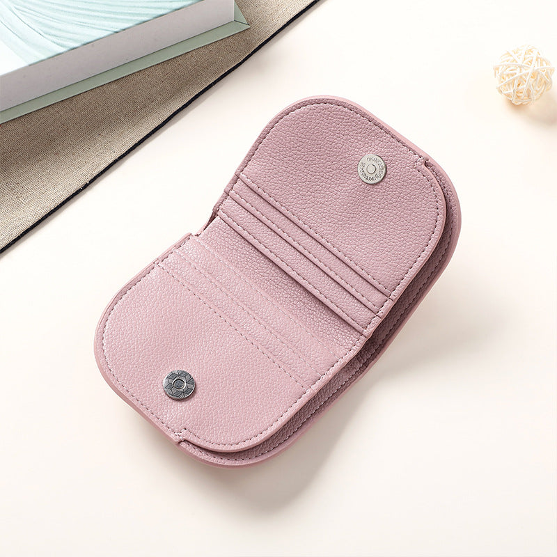Women's High-grade Polyester Solid Color Wallet