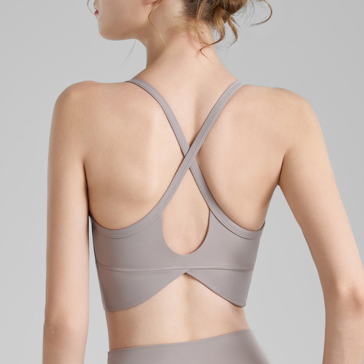 Drip Back Beauty Sports Fixed Cup Anti-shock Thin Strap Yoga Top