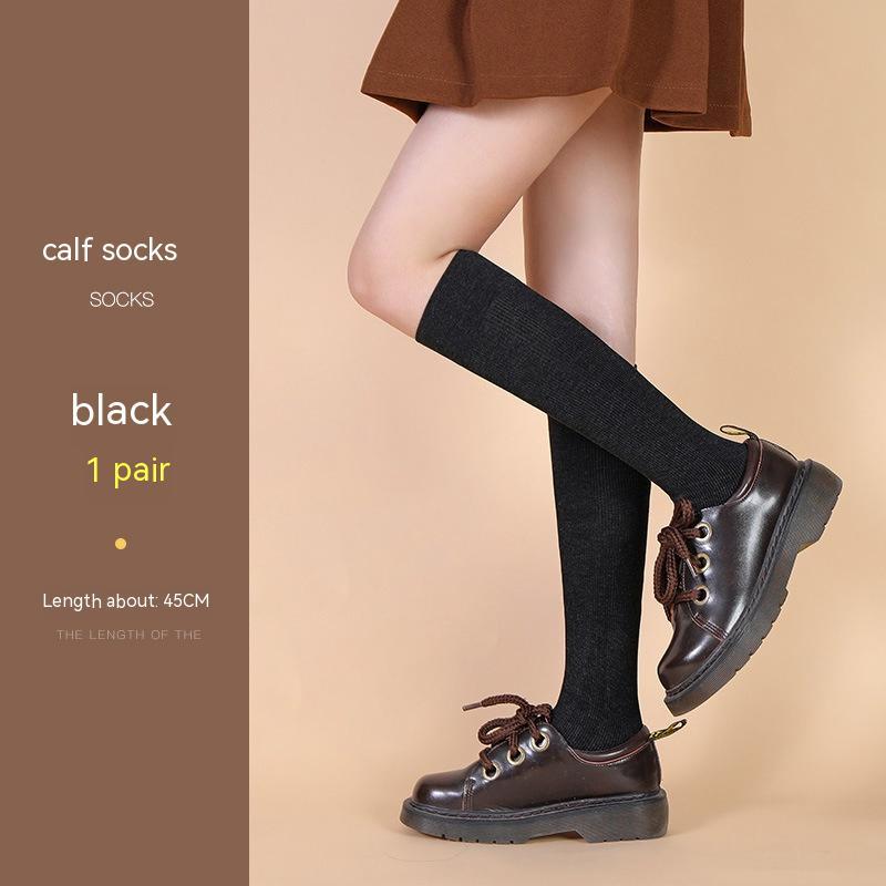 Women's Fashion Simple Overknee Long Boot Socks