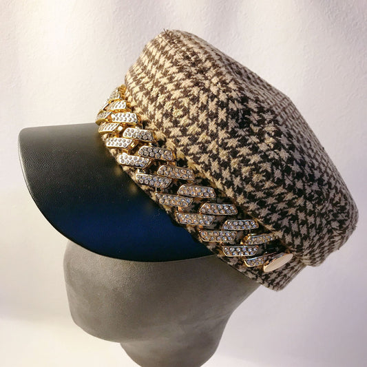 Fashion Vintage Painter Newsboy Cap