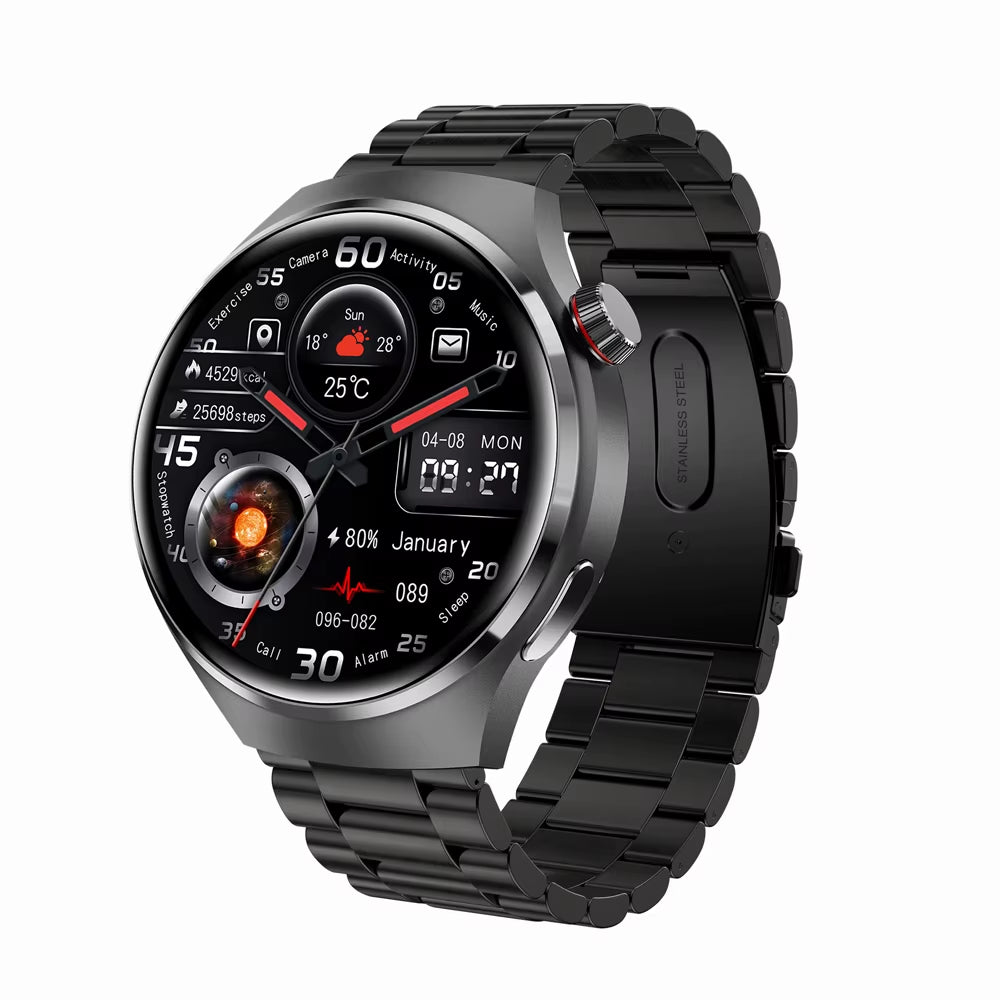 Smart Watch Gt4Pro Step Counting Distance Tracking Wireless Call Smart Watch Sleep Monitoring Full Touch Sports Smart Watch Male