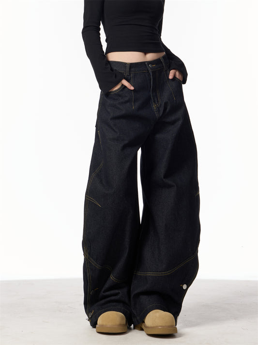 Spring New Retro Wide-leg Pants