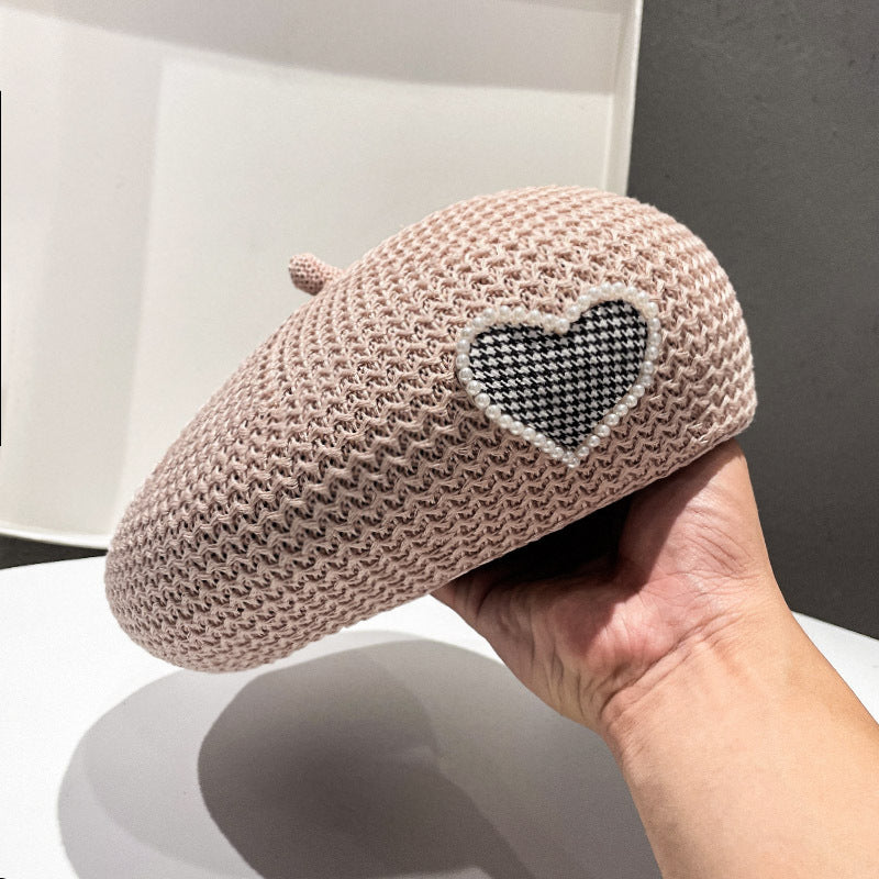 Knitted Breathable Beret Children Versatile Fashion
