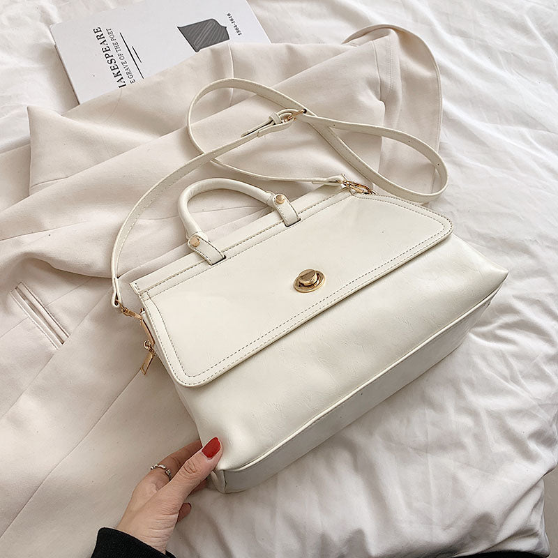 Match Messenger Bag Eksklusiv Håndtaske Lille Firkantet