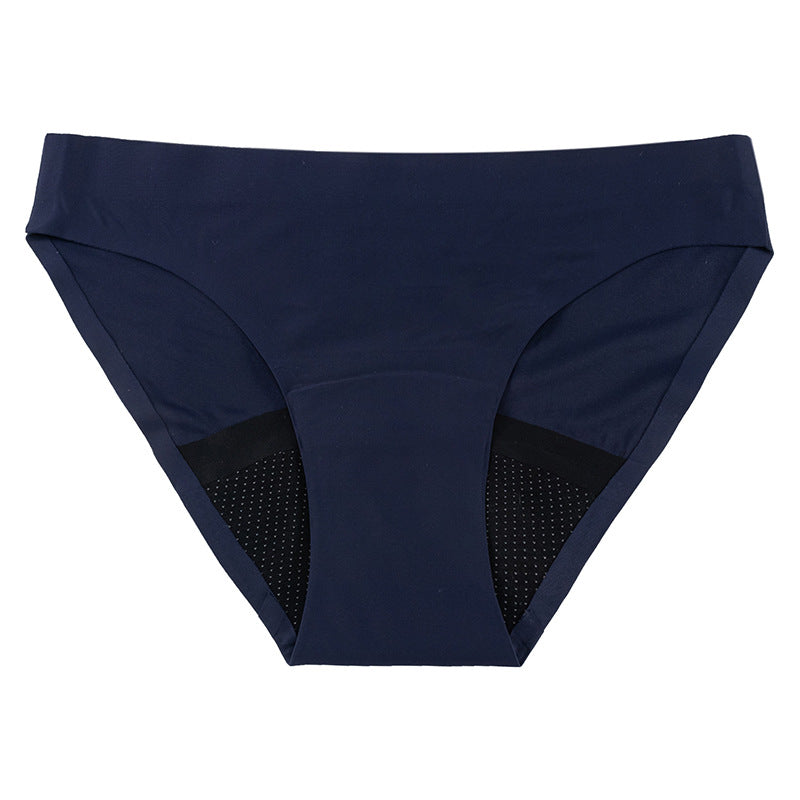 Women's Fashion Printed Seamless Washable Physiological Underwear