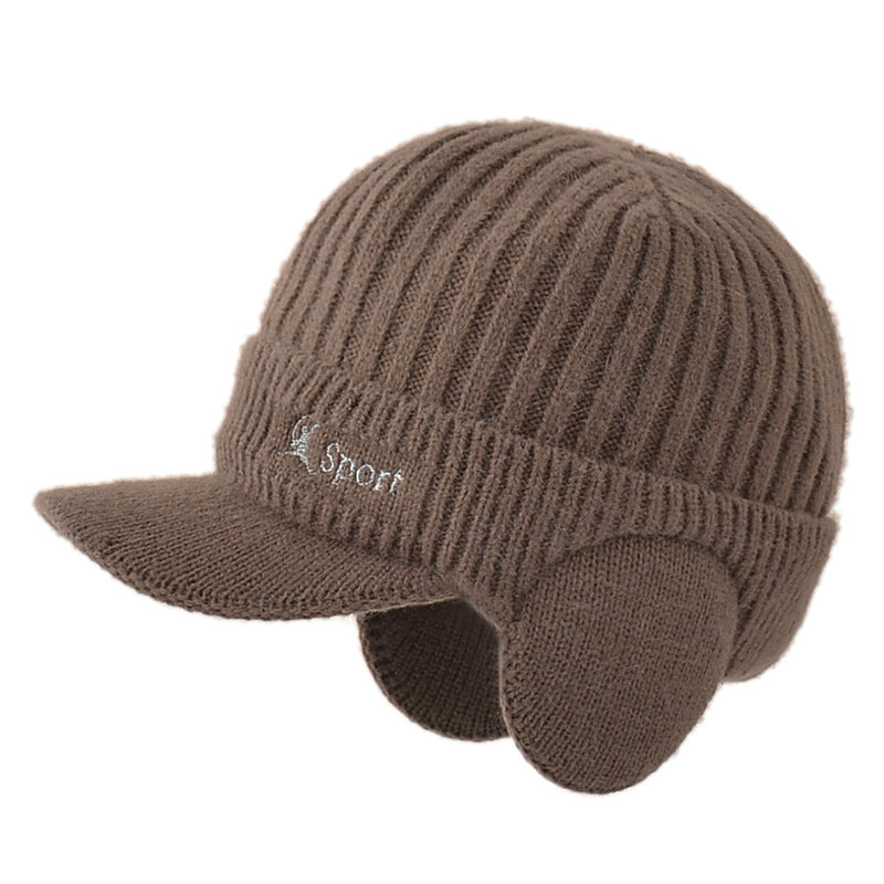 Korean Style Men's Pullover Warm Thick Duck Tongue