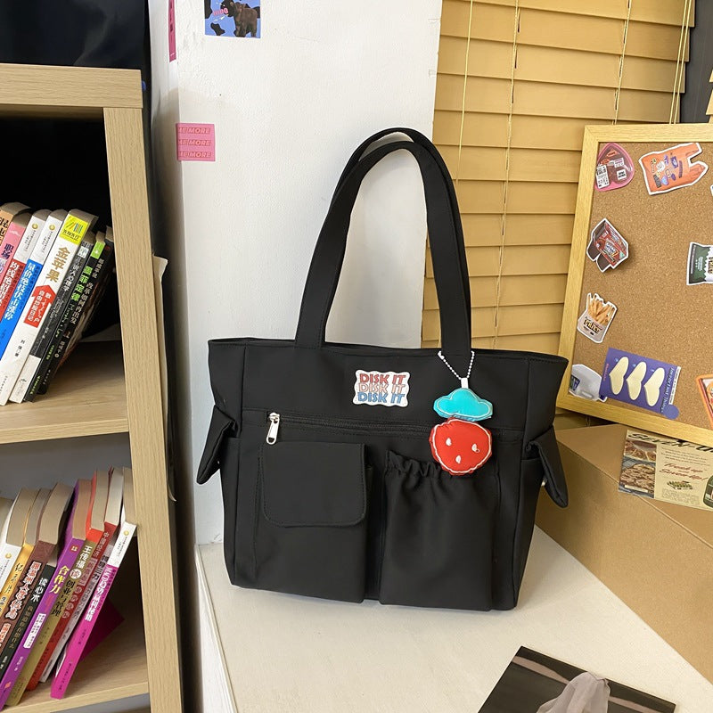 Women's Fashionable And Versatile Casual Solid Color Shoulder Bag