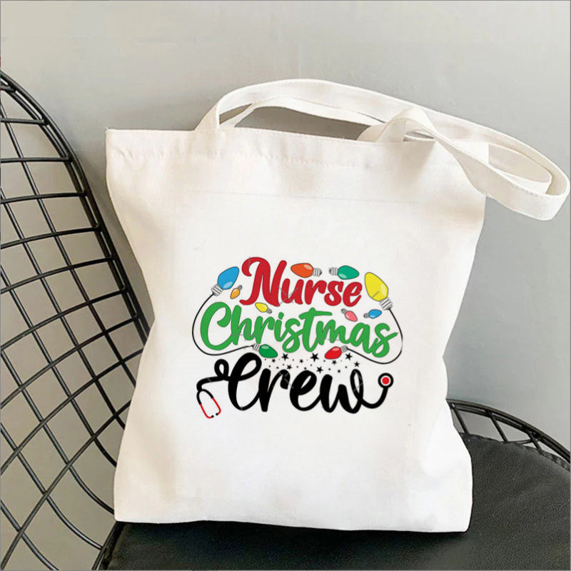 Nursing Printed Canvas Bag