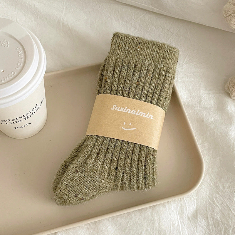 Womens Thick Warm Wool Socks