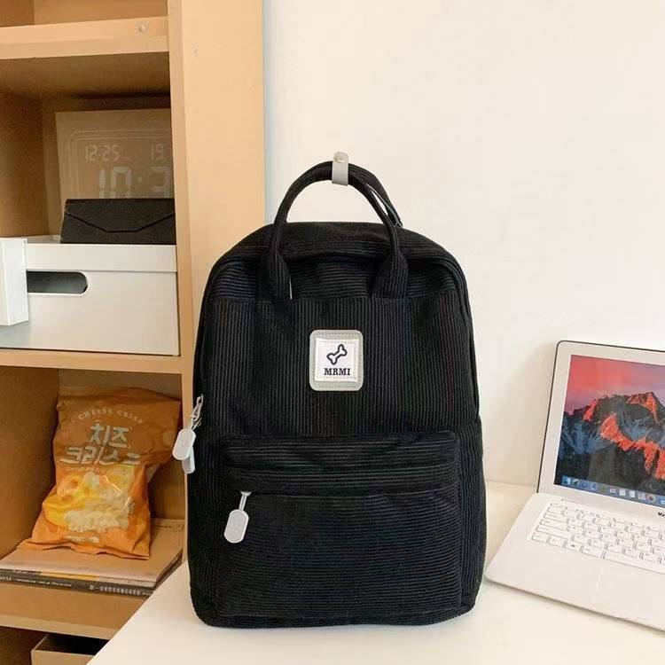 College Student Retro Hand-carrying Backpack Simple Fashion Backpack