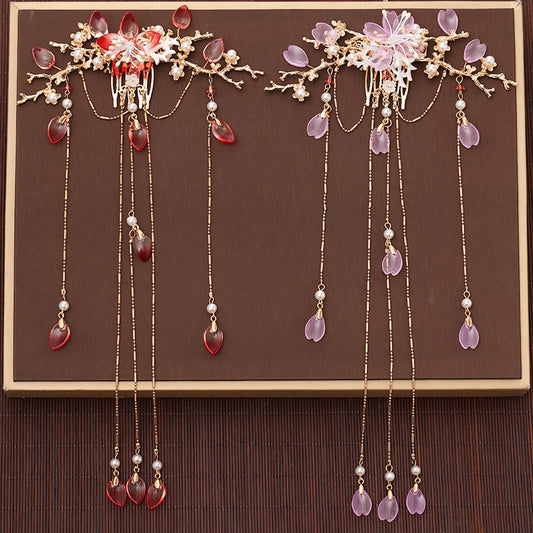 New Fairy Hanfu Headdress Fringed Hairpin Accessories