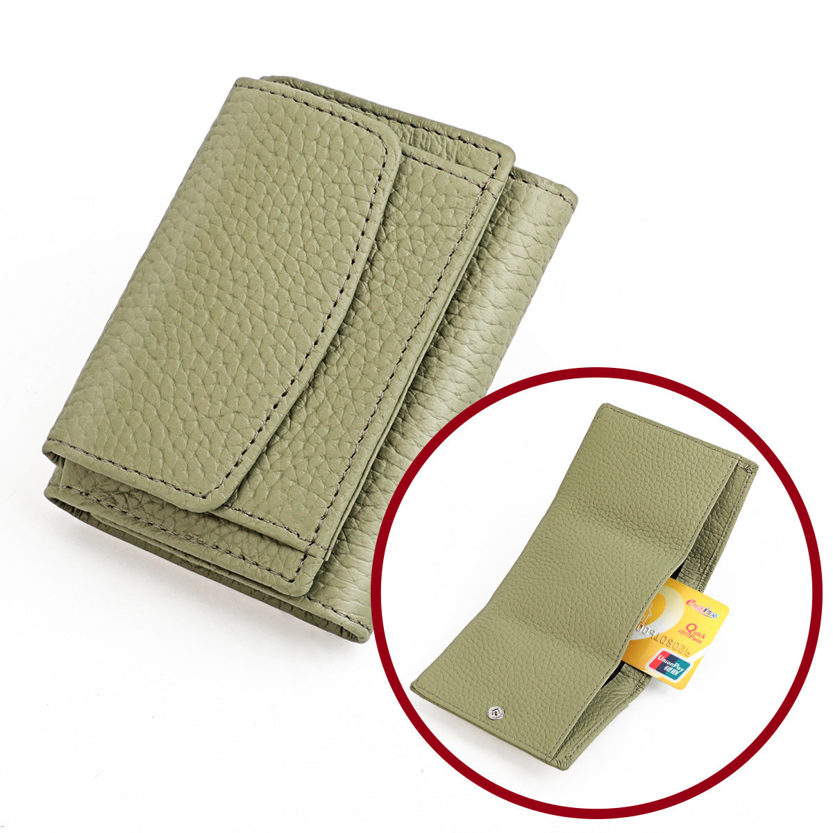 Anti Demagnetization Coin Loose Bag Wallet Short Style Women's Wallet