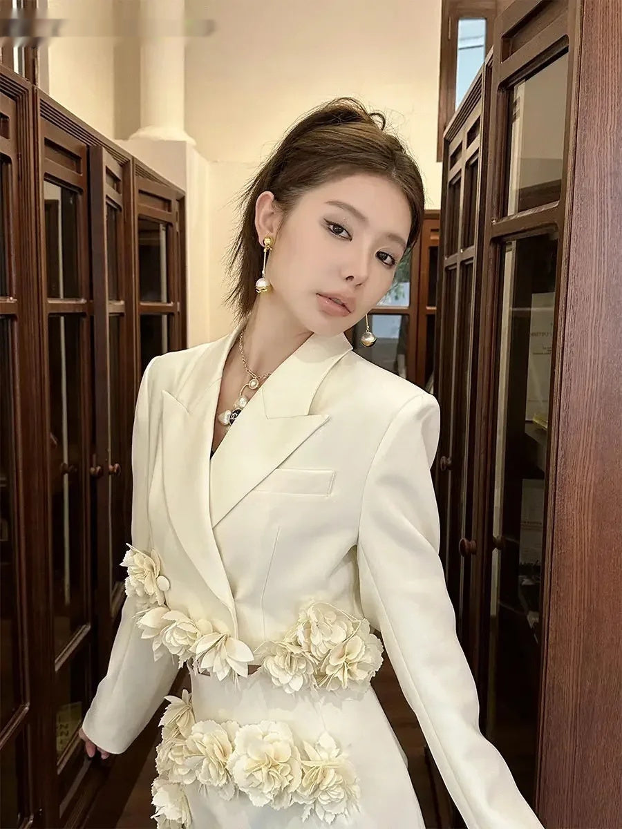 French Casual Suit Skirt Short Socialite