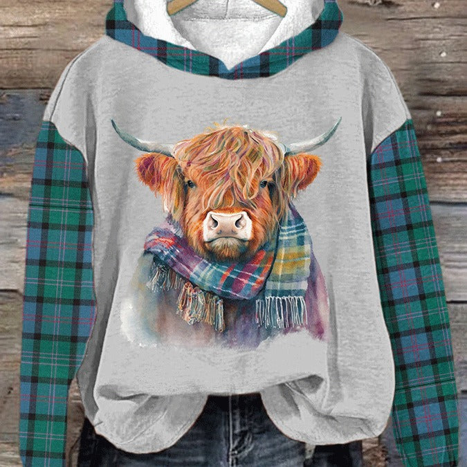 Haunted House Bull Head 3D Sweater Hoodie