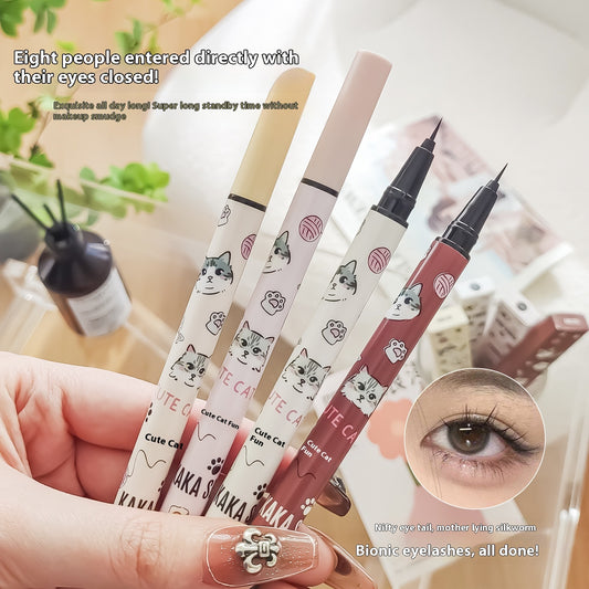 Eyeliner Eye Shadow Pen Extremely Thin Head Smooth And Durable