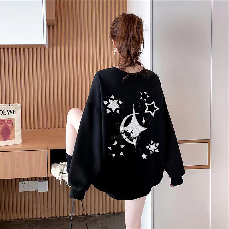 Autumn And Winter Round Neck Sweater Loose Top