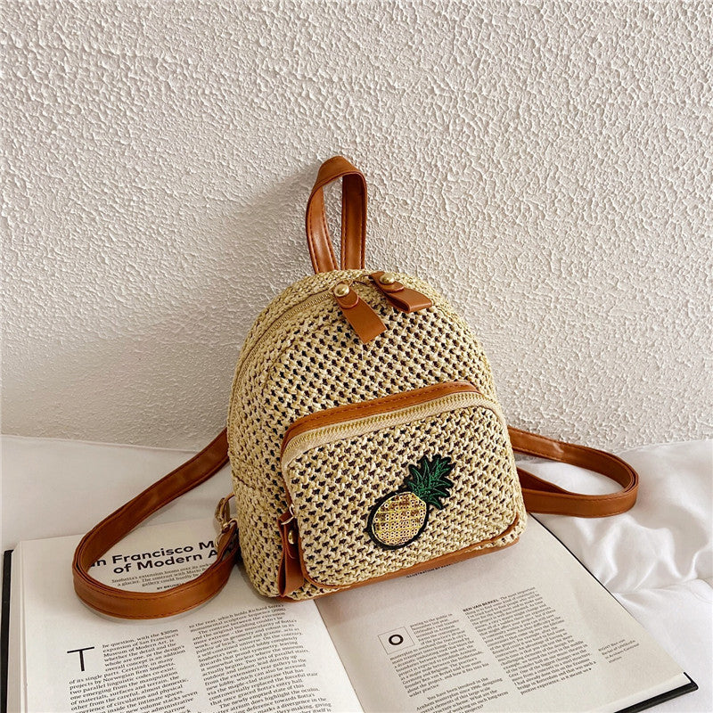 Variety Of Back Law Female Law System Simple Straw Bag