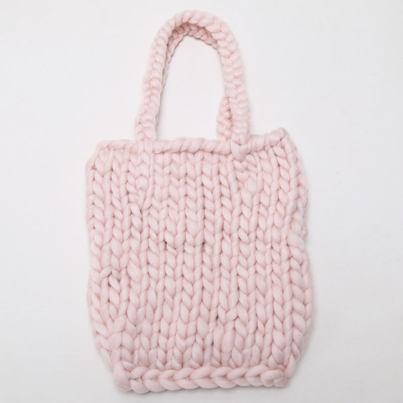 Solid Color Handmade Crochet All Match
