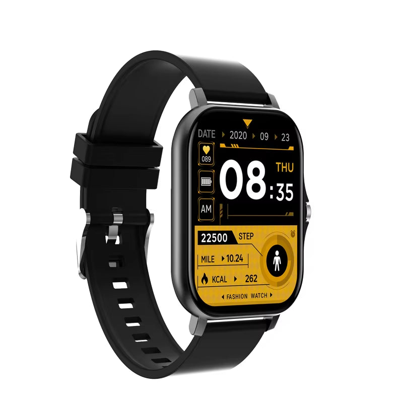 New Bluetooth Heart Rate Monitor Smart Watch Men Full Touch Dial Call Fitness Tracker IP69 Waterproof Smartwatch Men Women