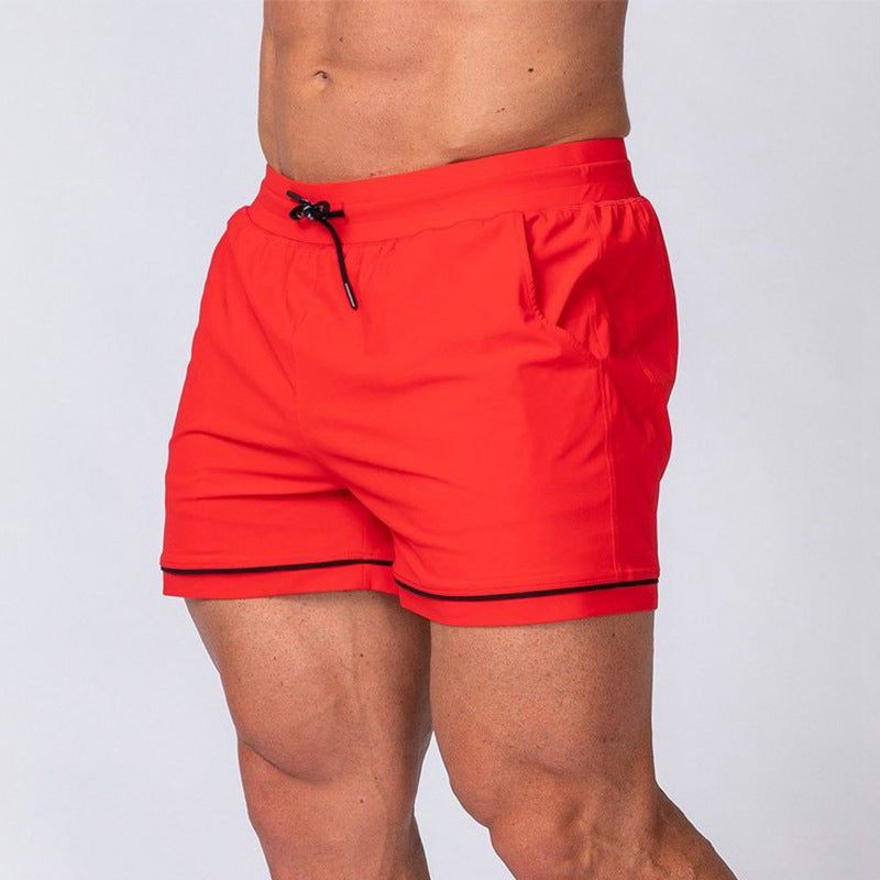 Men's Sport Running Training Outdoor Beach Quick-dry Casual Shorts