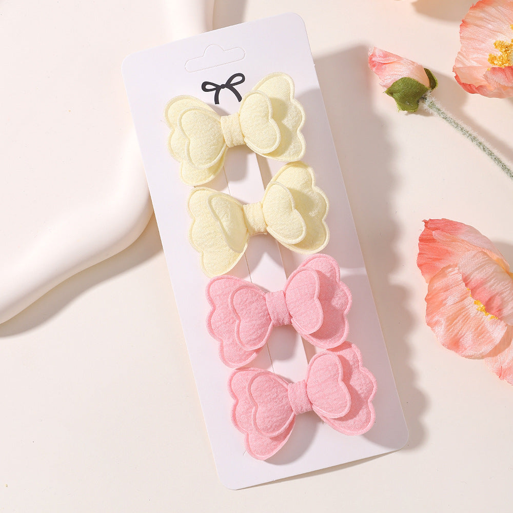 Double Butterfly Barrettes Suit