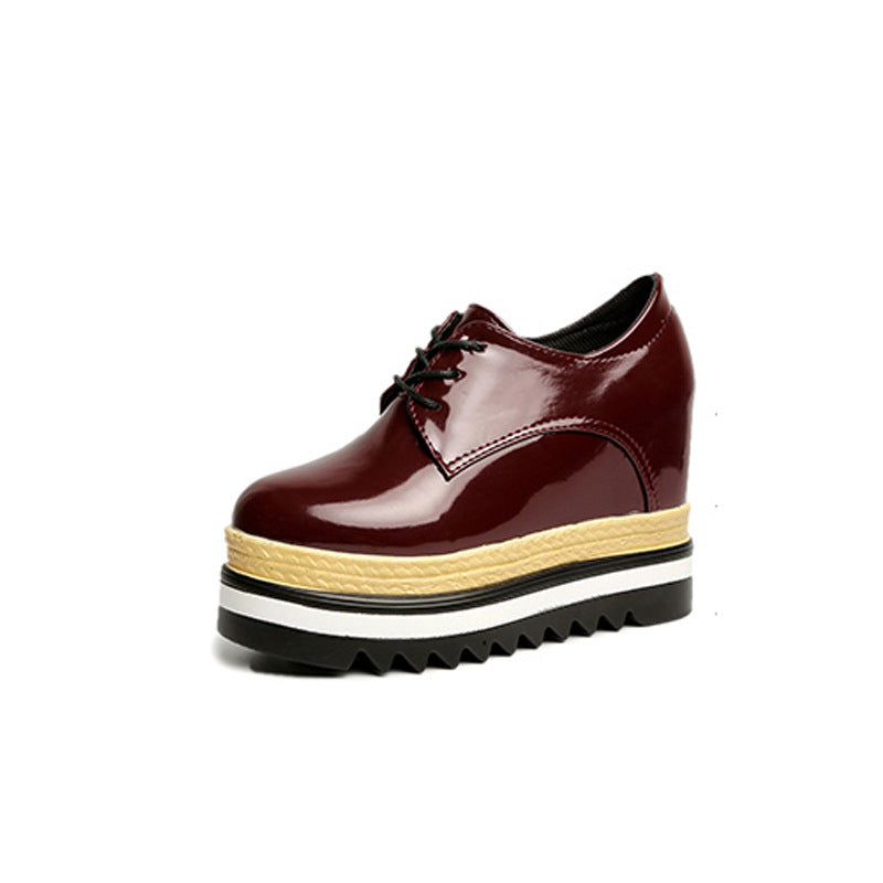 Fashion Women's Solid Color Casual Platform Shoes