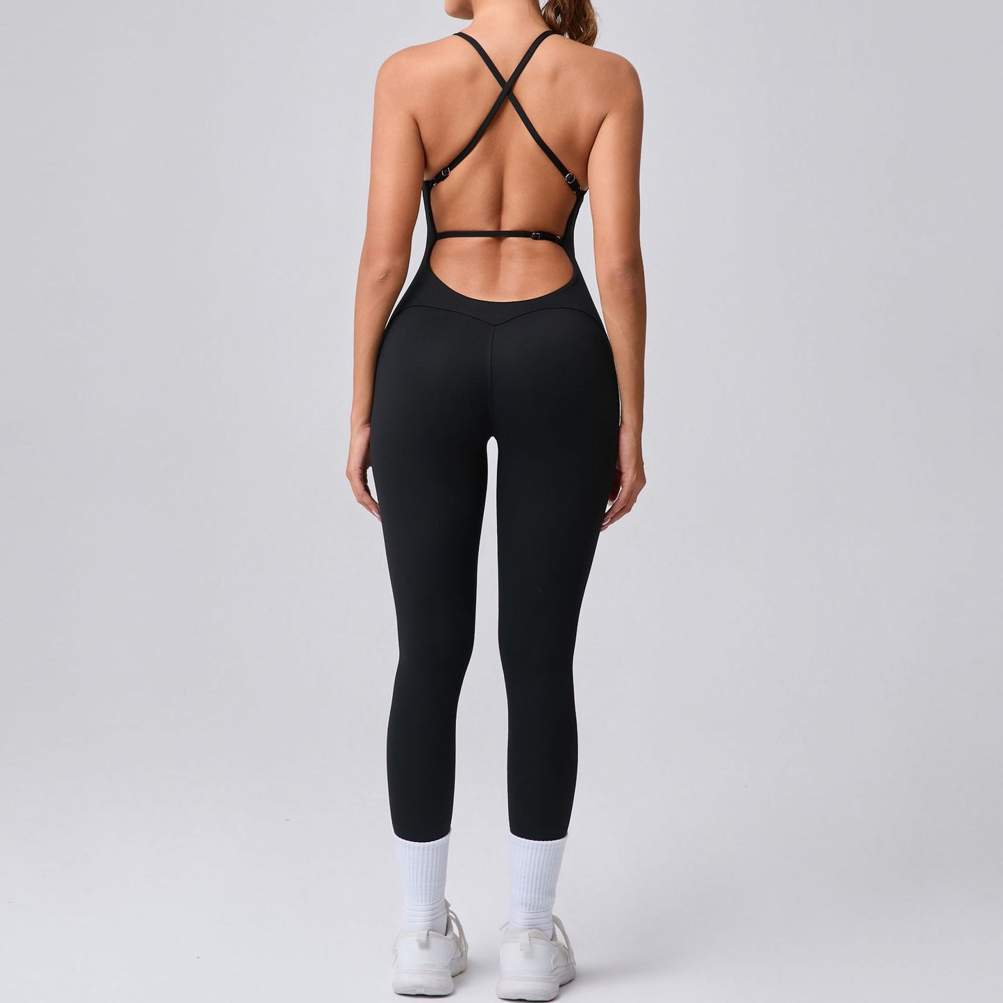 Sports Workout Clothes Tight Yoga Jumpsuit Jumpsuit
